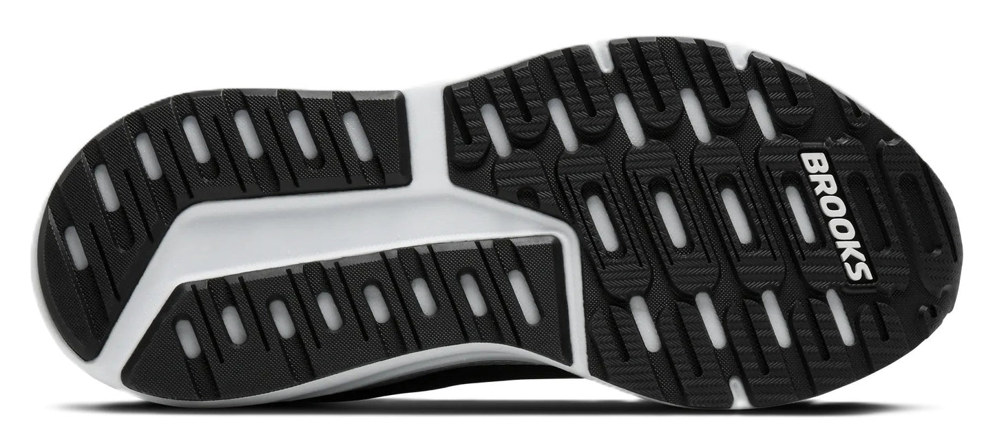 Brooks Women's Ariel GTS 26 - Black Grey White | Run & Walk Balanced Cushion - Grady’s Feet Essentials - Brooks