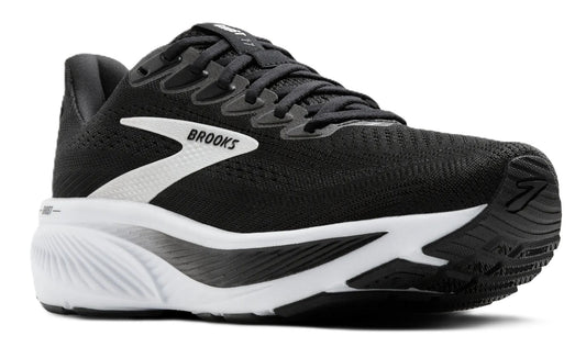 Brooks Women's Ghost 17 Run & Walk - Black/Grey/White| Neutral Support - Grady’s Feet Essentials - Brooks