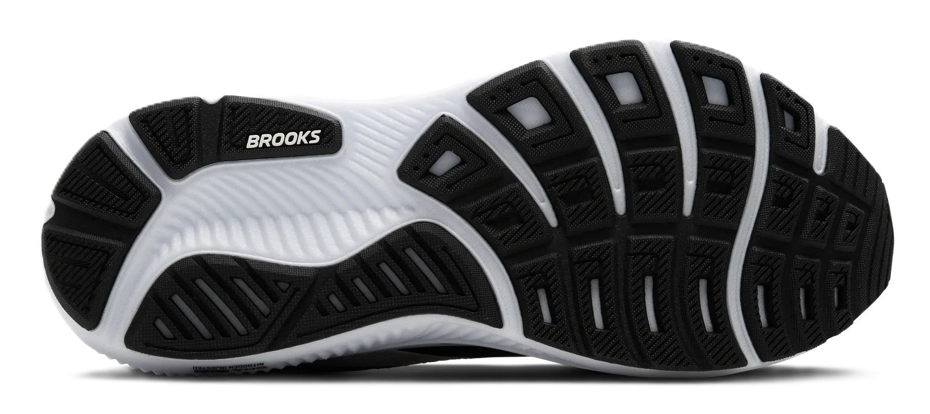 Brooks Women's Ghost 17 Run & Walk - Black/Grey/White| Neutral Support - Grady’s Feet Essentials - Brooks