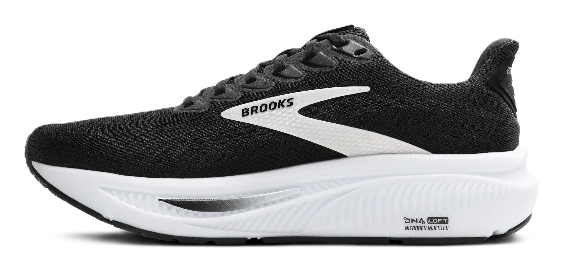 Brooks Women's Ghost 17 Run & Walk - Black/Grey/White| Neutral Support - Grady’s Feet Essentials - Brooks