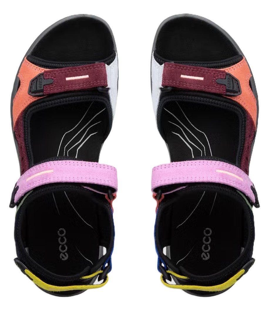 ECCO Women's Offroad Sandal - Multicolour Leather | Adjustable Straps - Grady’s Feet Essentials - Ecco