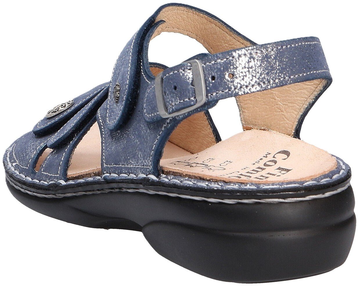 Finn Comfort Gomera Women's Sandal - Atoll Victory Leather | Orthotic Friendly - Grady’s Feet Essentials - Finn Comfort