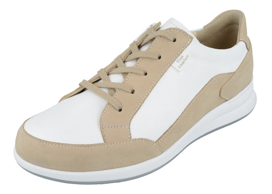 Finn Comfort Prato Ivory/White with Zipper - Grady’s Feet Essentials - Finn Comfort