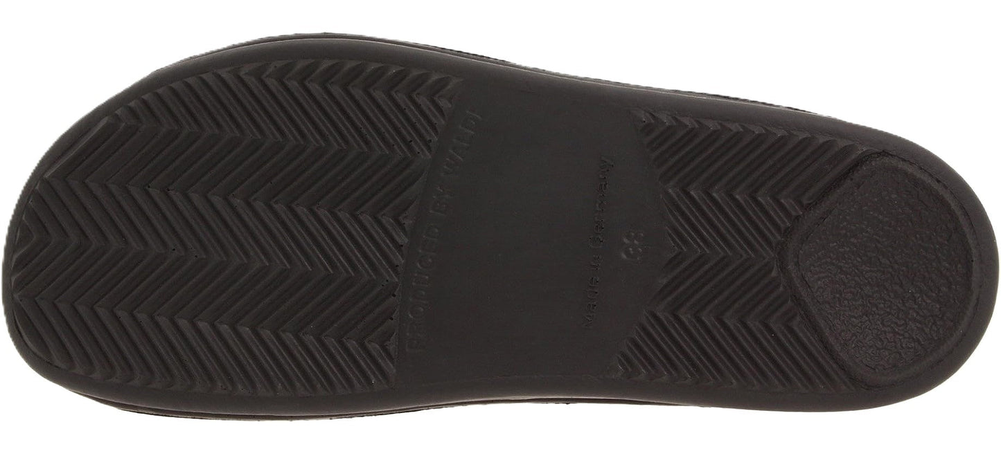 Finn Comfort Sylt Sandal - Black Leather | Orthotic Friendly - Grady’s Feet Essentials - Finn Comfort