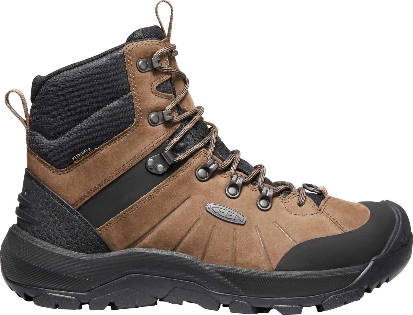 Keen Men's Revel IV Polar - Dark Earth/ Caramel Cafe | Waterproof Winter Boots - Grady’s Feet Essentials - Keen