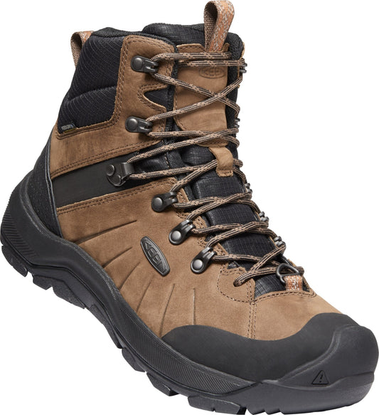 Keen Men's Revel IV Polar - Dark Earth/ Caramel Cafe | Waterproof Winter Boots - Grady’s Feet Essentials - Keen