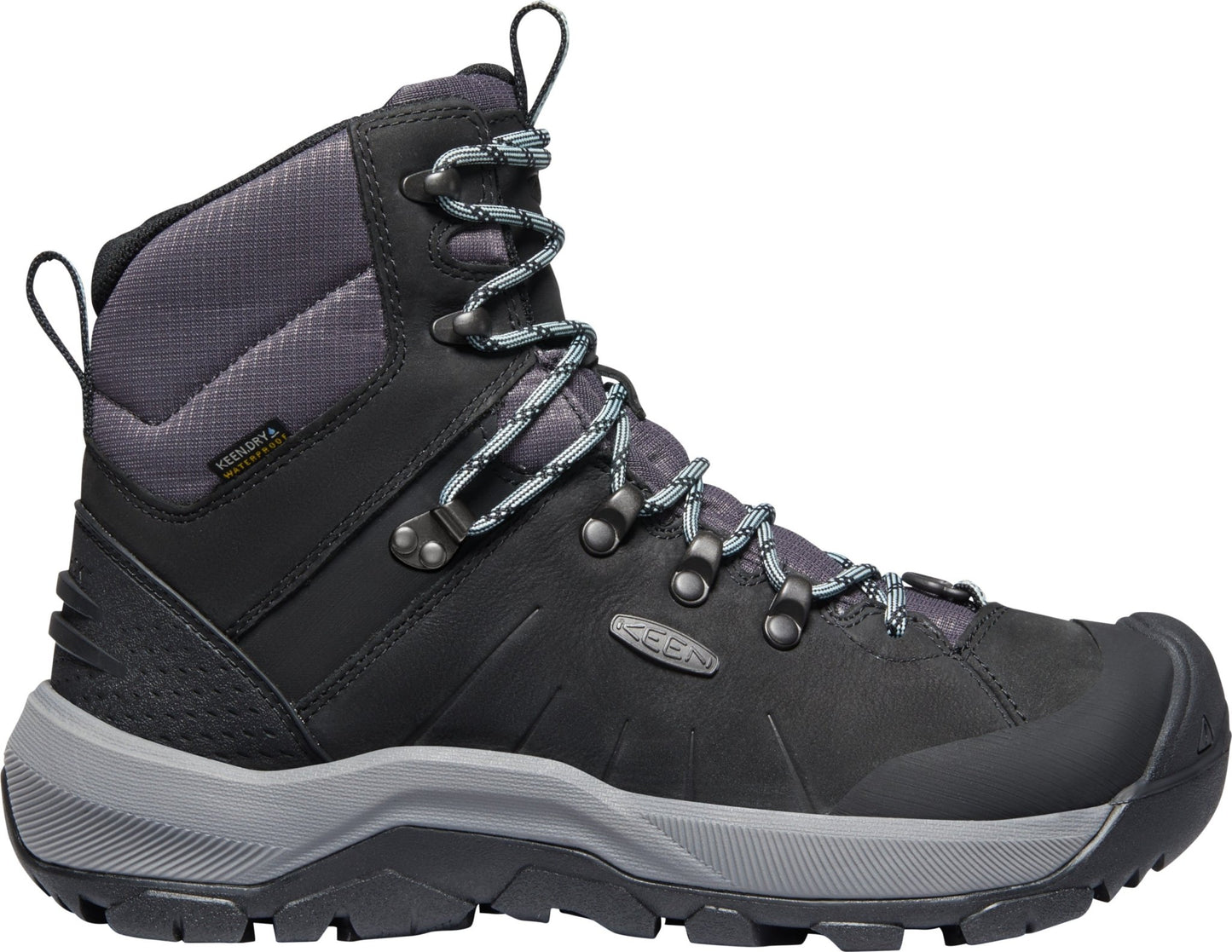Keen Women's Revel IV Polar - Black Harbor Gray | Waterproof Winter Boots - Grady’s Feet Essentials - Keen