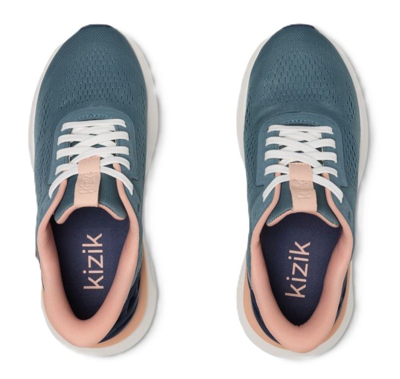 Kizik Women's Athens 2 - Stormy Weather/Rose | Hands - Free Slip - On Shoes - Grady’s Feet Essentials - Grady’s Feet Essentials