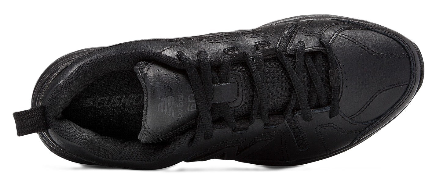 New Balance Women's WX608AB5 White Lace Slip Resistant Shoe - Grady’s Feet Essentials - New Balance