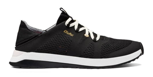 OluKai Huia Women’s Slip - On Athletic Shoes Black - Grady’s Feet Essentials - OluKai