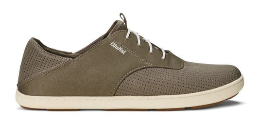 OluKai Nohea Moku Men’s No Tie Boat Shoe Clay/Tapa - Grady’s Feet Essentials - OluKai