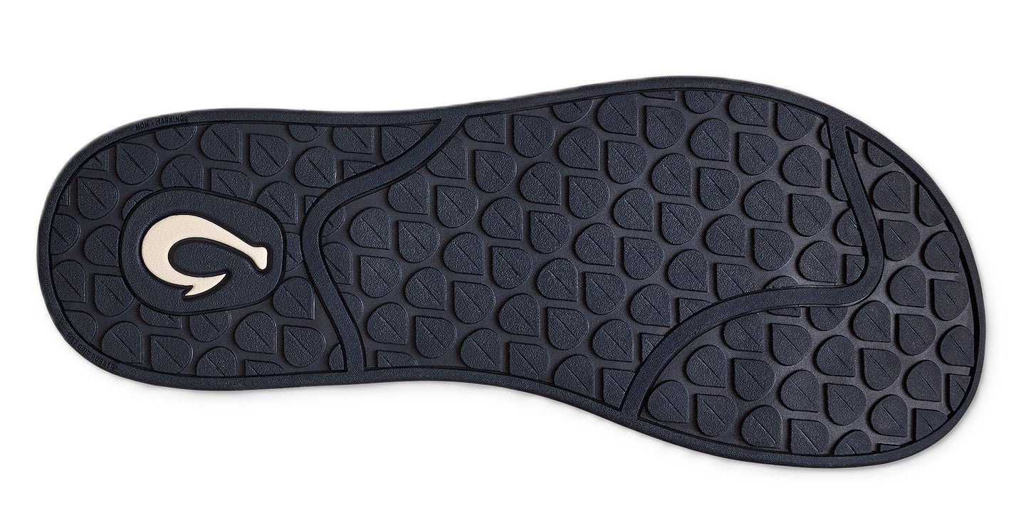 OluKai Southshore Women’s Sandals Mood Indigo Leather - Grady’s Feet Essentials - OluKai