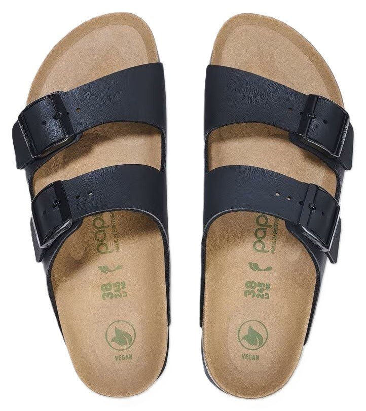 Papillio Arizona Platform Sandals - Black Birko - Flor | Comfortable Cork Footbed - Grady’s Feet Essentials - Birkenstock