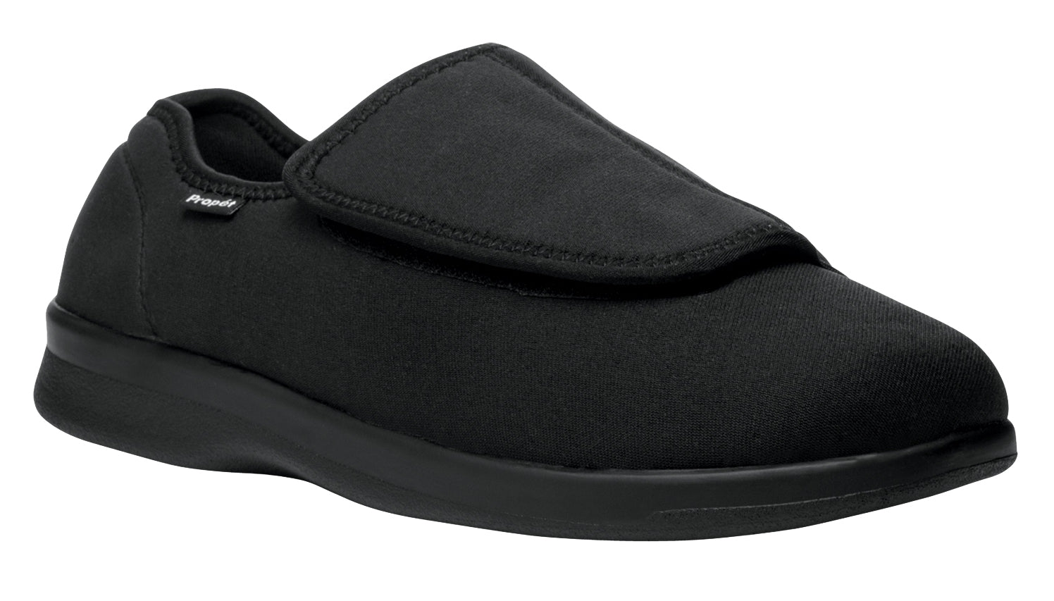 Propet Men's Cush'N Foot Black Stretch Slipper