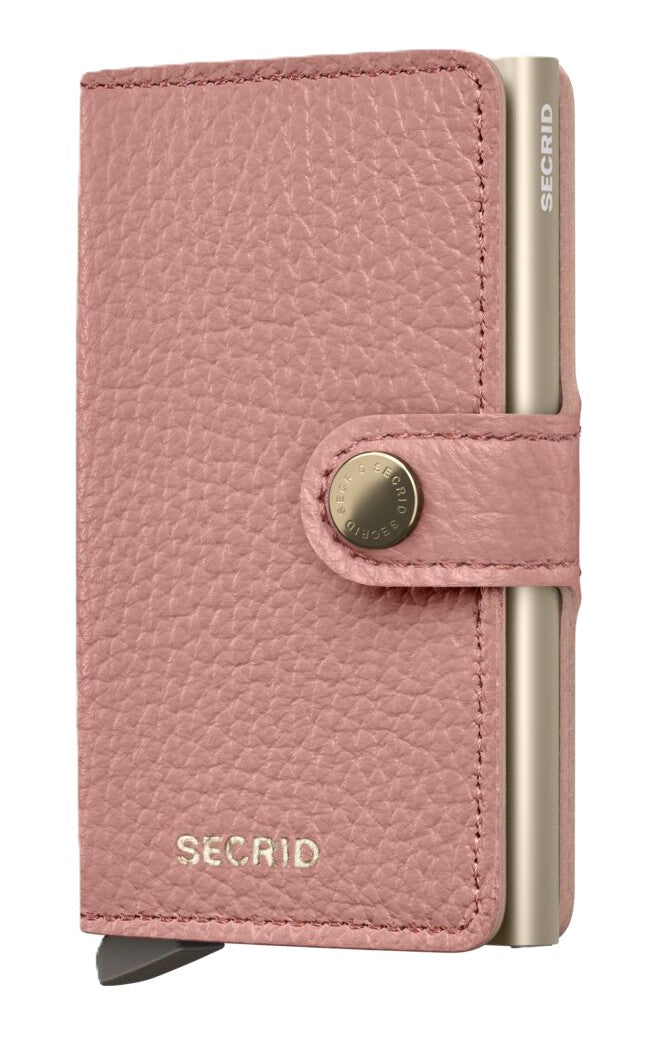 Secrid Miniwallet - Pebble Rose Leather | RFID Safe - Grady’s Feet Essentials - Secrid