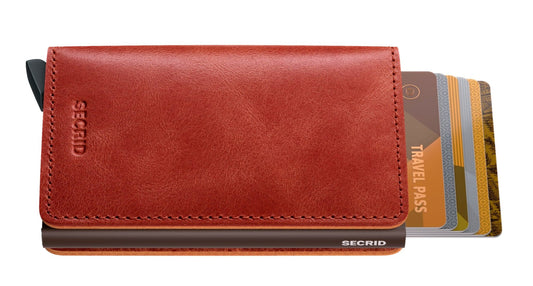 Secrid Slim Wallet Vintage Orange - Grady’s Feet Essentials - Secrid