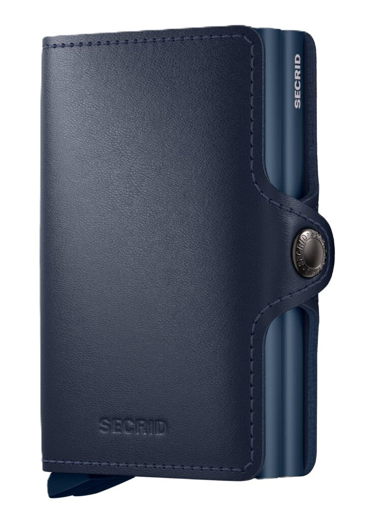 Secrid Twinwallet - Original Navy/Navy Leather | RFID Safe - Grady’s Feet Essentials - Secrid