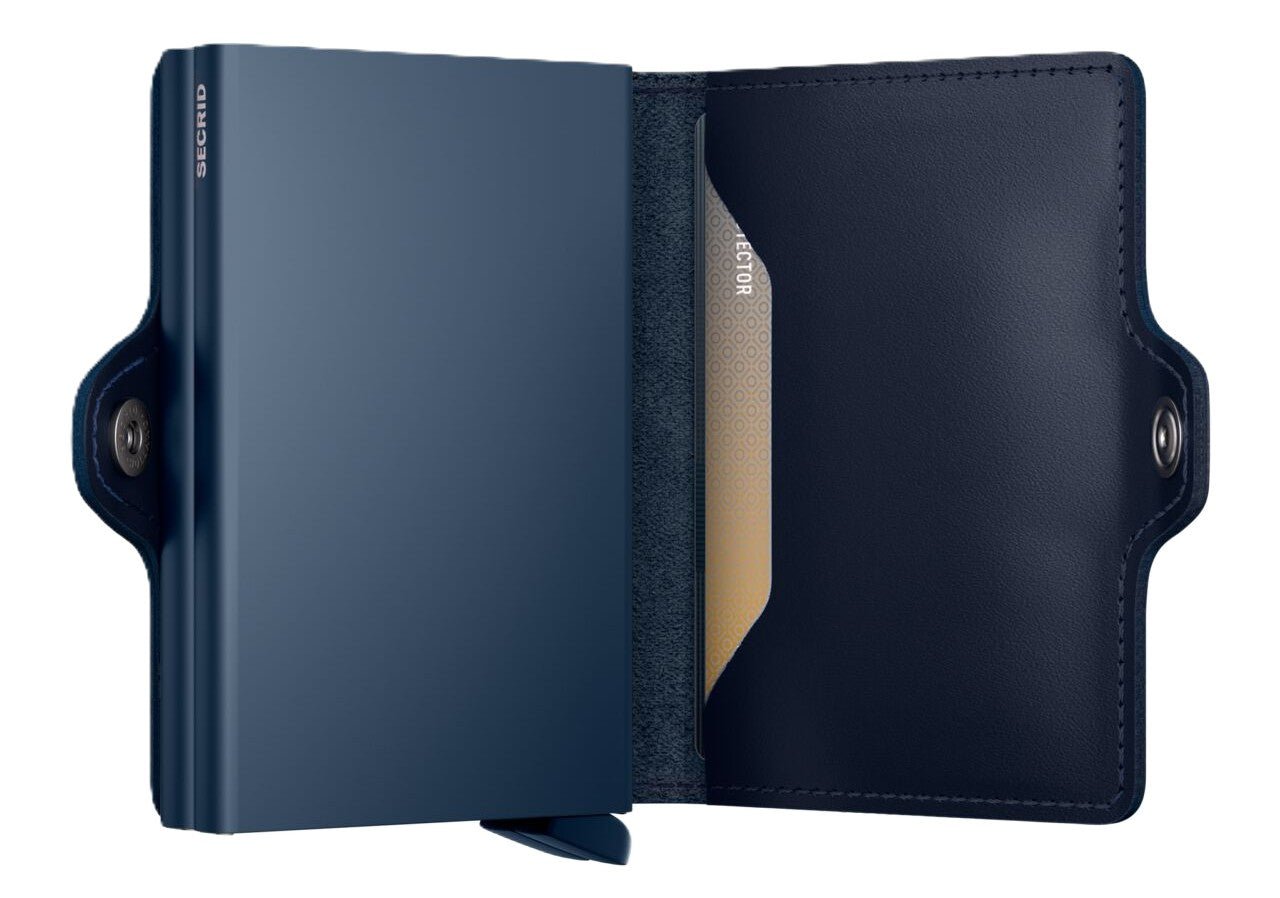 Secrid Twinwallet - Original Navy/Navy Leather | RFID Safe - Grady’s Feet Essentials - Secrid