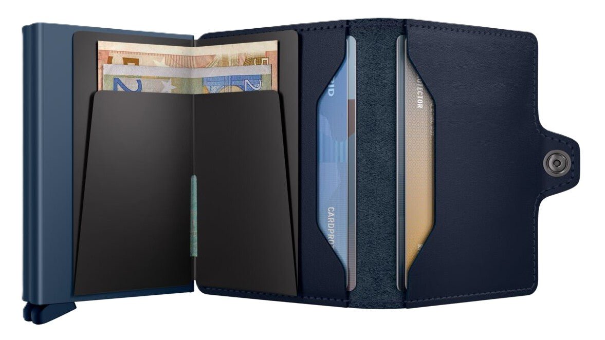 Secrid Twinwallet - Original Navy/Navy Leather | RFID Safe - Grady’s Feet Essentials - Secrid