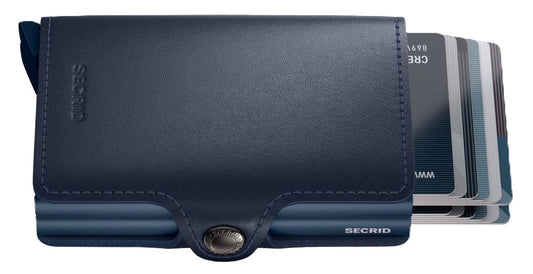 Secrid Twinwallet - Original Navy/Navy Leather | RFID Safe - Grady’s Feet Essentials - Secrid
