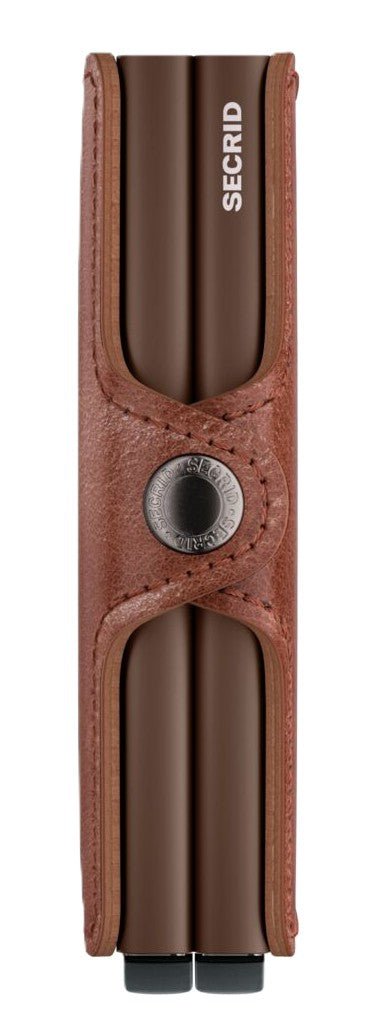 Secrid Twinwallet - Vintage Cognac/Brown Leather | RFID Safe - Grady’s Feet Essentials - Secrid