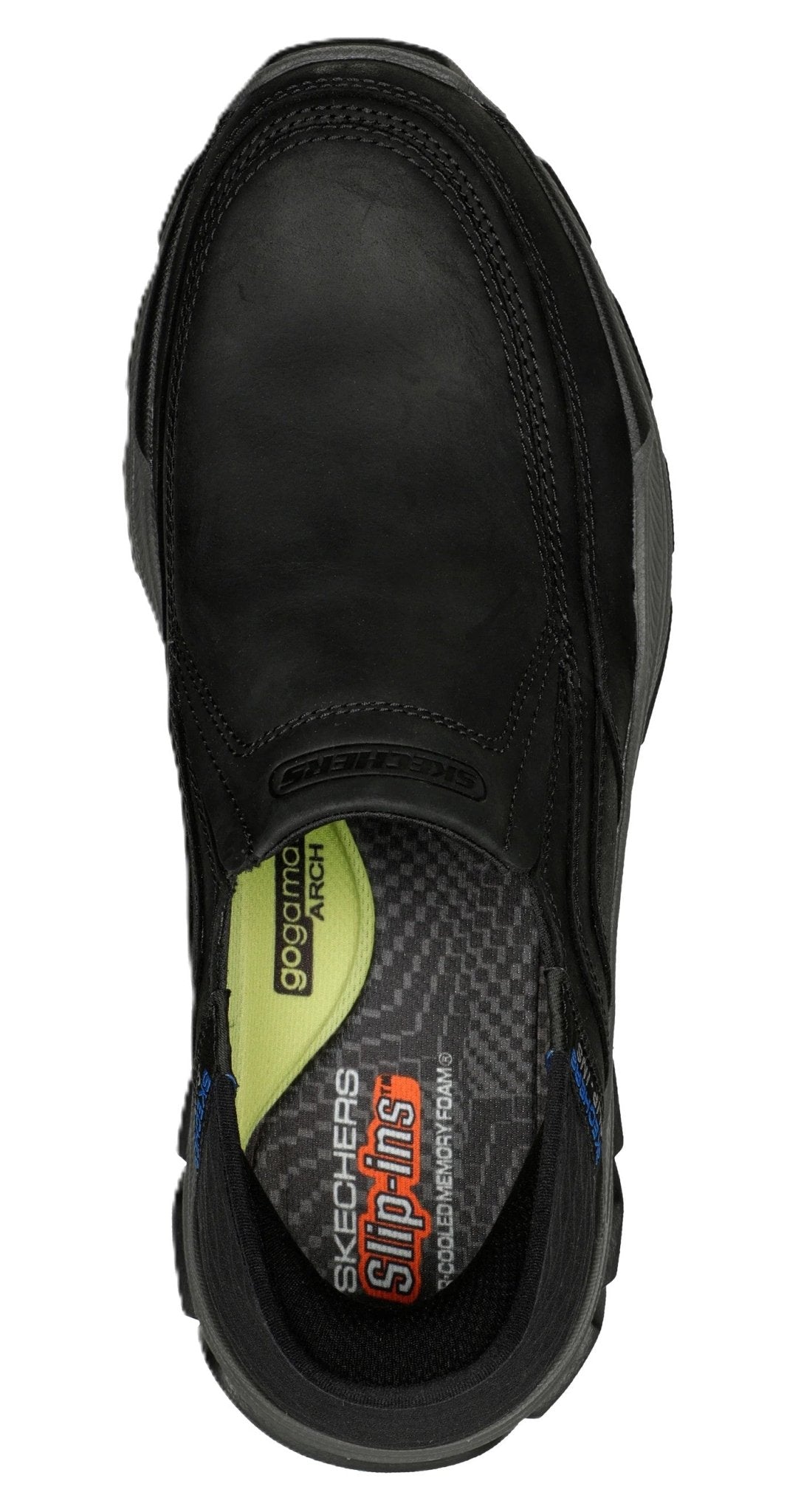 Skechers Slip - ins Men's RF: Respected - Elgin Black with Grey - Grady’s Feet Essentials - Skechers