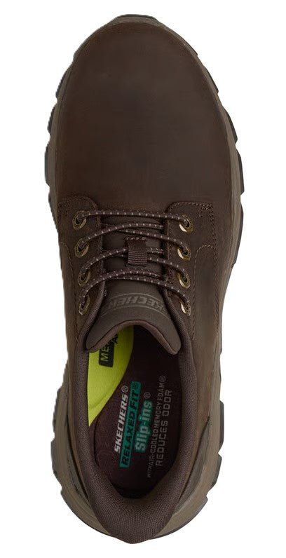 Skechers Slip-ins Men's: Santoro - Reeve Cocoa | Relaxed Fit - Grady’s Feet Essentials - Skechers