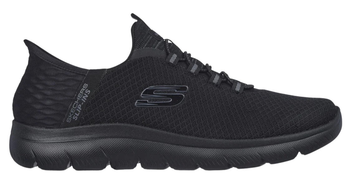 Skechers Slip - ins Men's: Summits - High Range Black Black - Grady’s Feet Essentials - Skechers