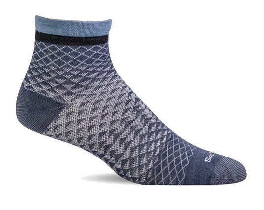 SockWell Women's Plantar Ease Quarter II | Plantar Relief Socks - Grady’s Feet Essentials - SockWell