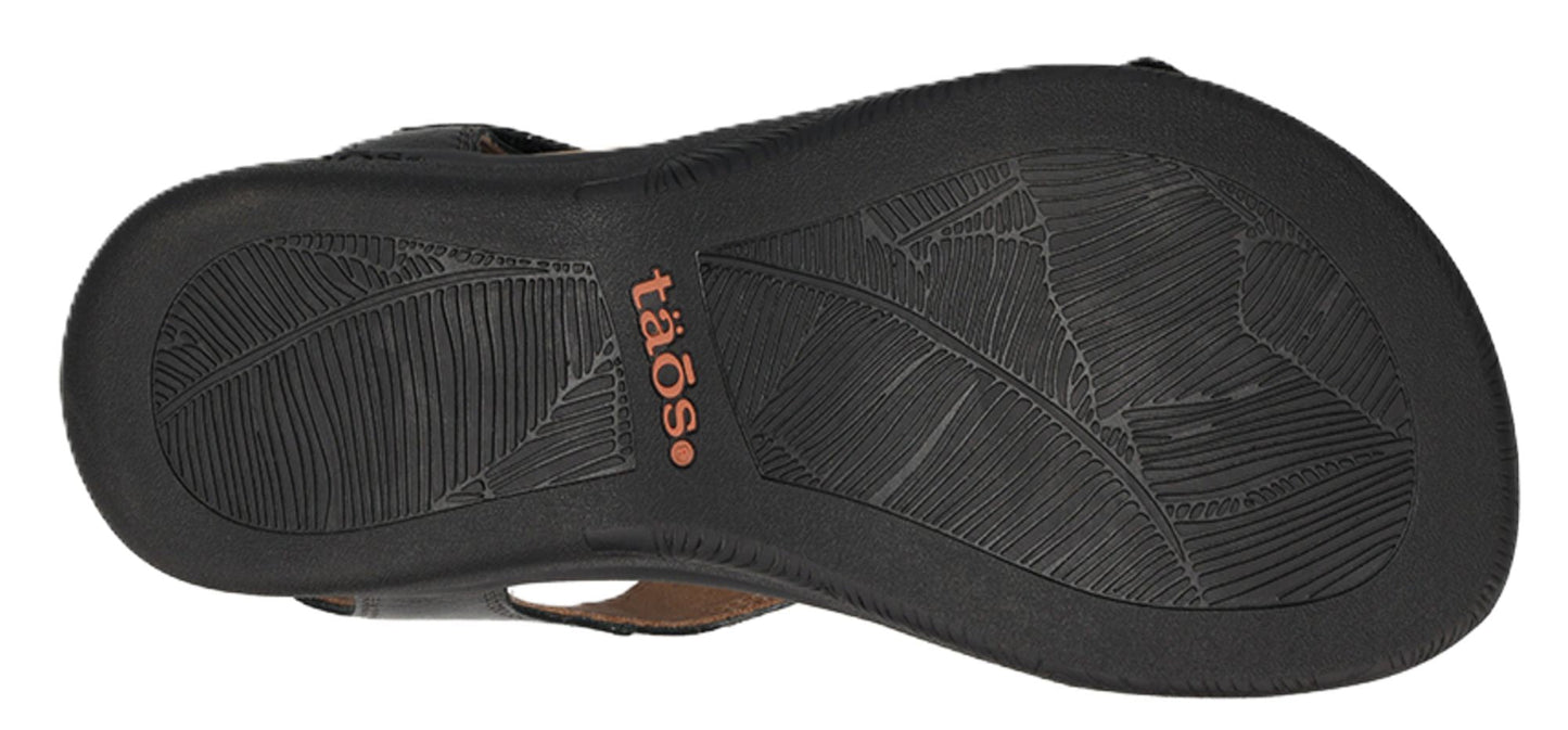 Taos The Show Sandals - Black Leather - Grady’s Feet Essentials - Taos