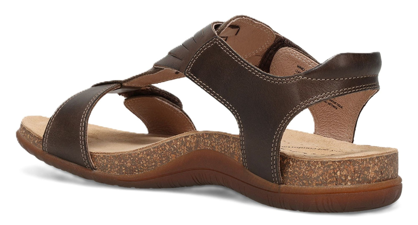 Taos Wonderful Women's Sandal - Mocha Leather | Adjustable Straps - Grady’s Feet Essentials - Taos