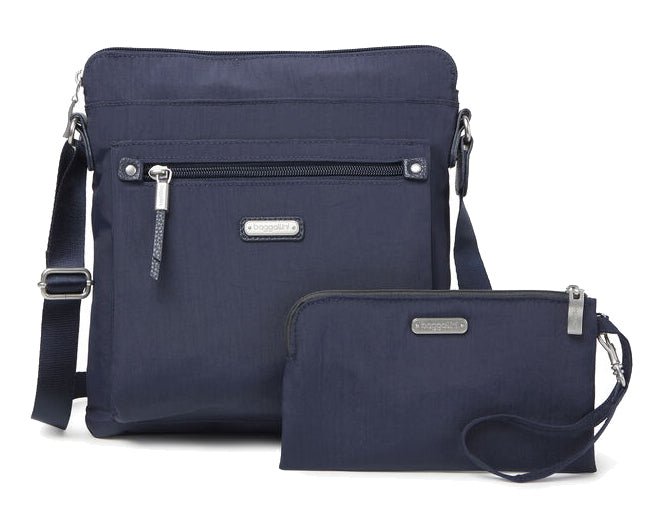 Baggallini Go Bagg French Navy - Grady’s Feet Essentials - Baggallini