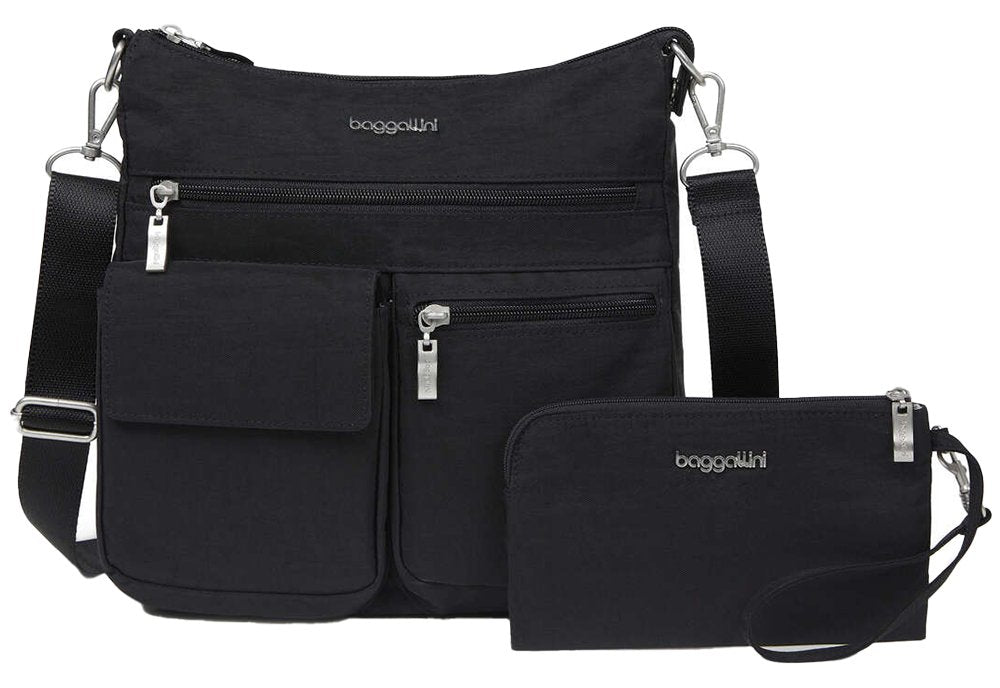 Baggallini Modern Everywhere Slim Black - Grady’s Feet Essentials - Baggallini