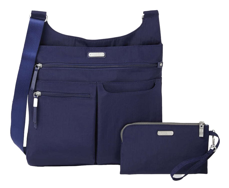 Baggallini On Track Crossbody Bag Navy - Grady’s Feet Essentials - Baggallini