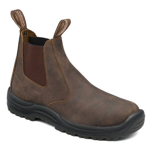 Blundstone 492 Non-Safety Work Boot Rustic Brown - Grady’s Feet Essentials - Blundstone
