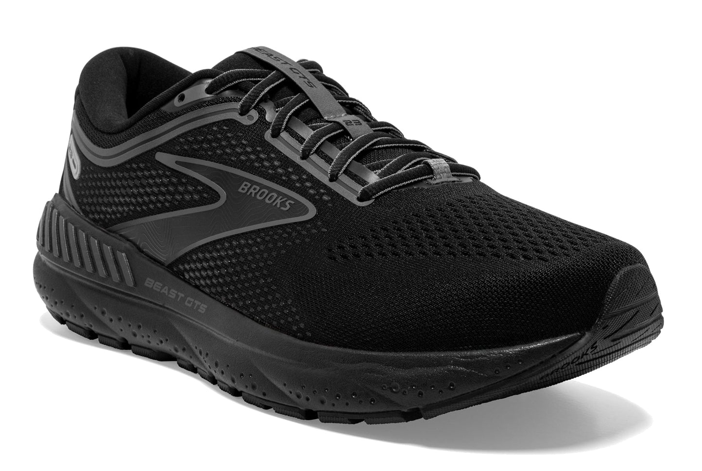 Brooks Men's Beast GTS23 Black Gunmetal - Grady’s Feet Essentials - Brooks