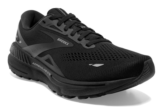 Brooks Women's Adrenaline GTS23 Black Running Shoe - Grady’s Feet Essentials - Brooks