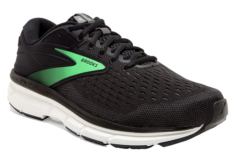 Brooks Women's Dyad 11 Black Green - Grady’s Feet Essentials - Brooks