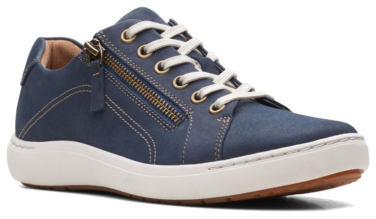 Clarks Nalle Lace Navy - Grady’s Feet Essentials - Clarks