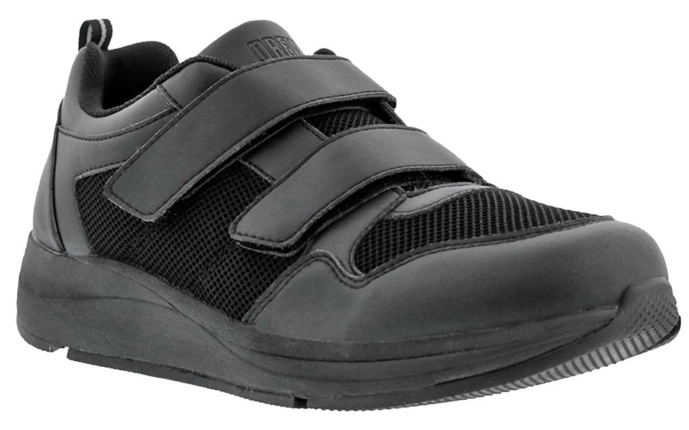 Drew Men's Contest Black Velcro - Grady’s Feet Essentials - Drew