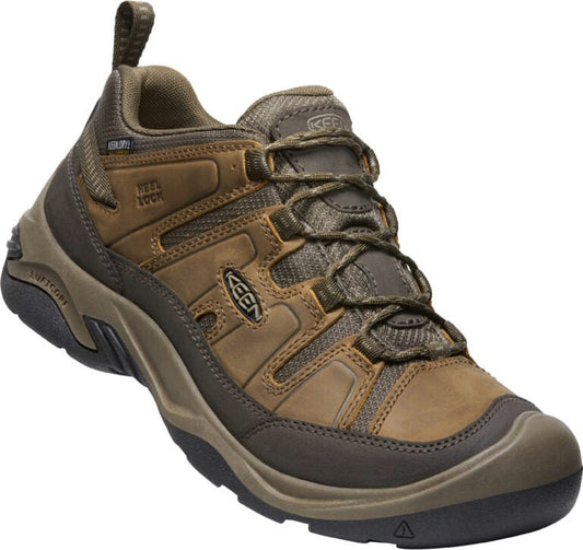 Keen Men's Circadia Shoe Waterproof Shitake/Brindle - Grady’s Feet Essentials - Keen