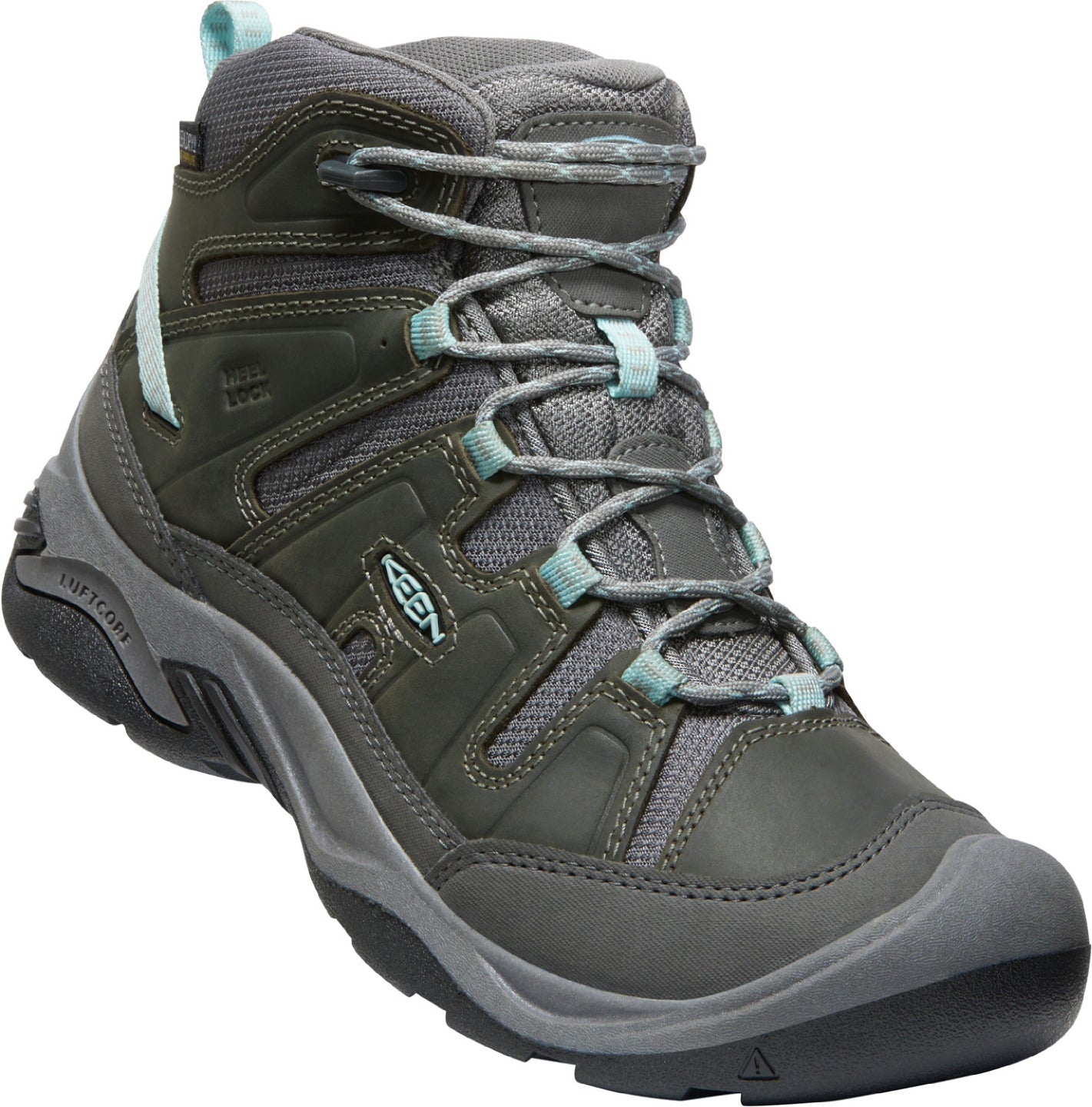Keen Women's Circadia Mid Waterproof Steel Grey/Cloud Blue - Grady’s Feet Essentials - Keen