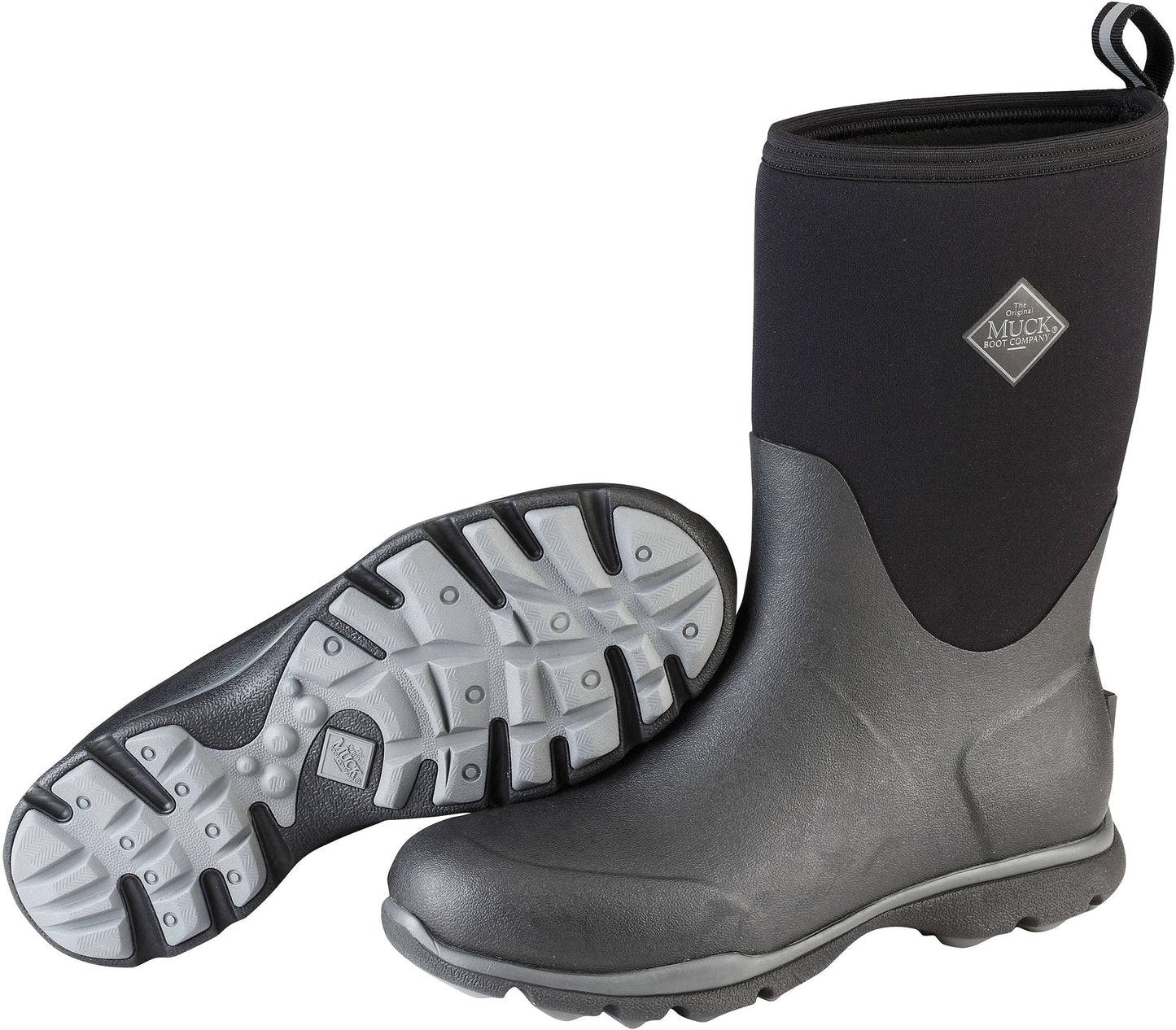 Muck Men's Arctic Excursion Mid Black - Grady’s Feet Essentials - Muck