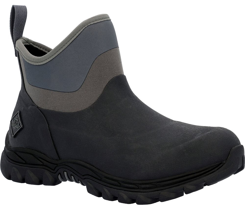 Muck Women's Arctic Sport II Ankle Black/Grey Boot - Grady’s Feet Essentials - Muck