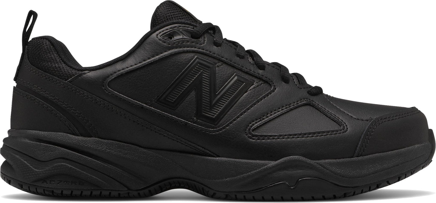 New Balance Men's MID626 Black Slip Resistant Shoe - Grady’s Feet Essentials - New Balance