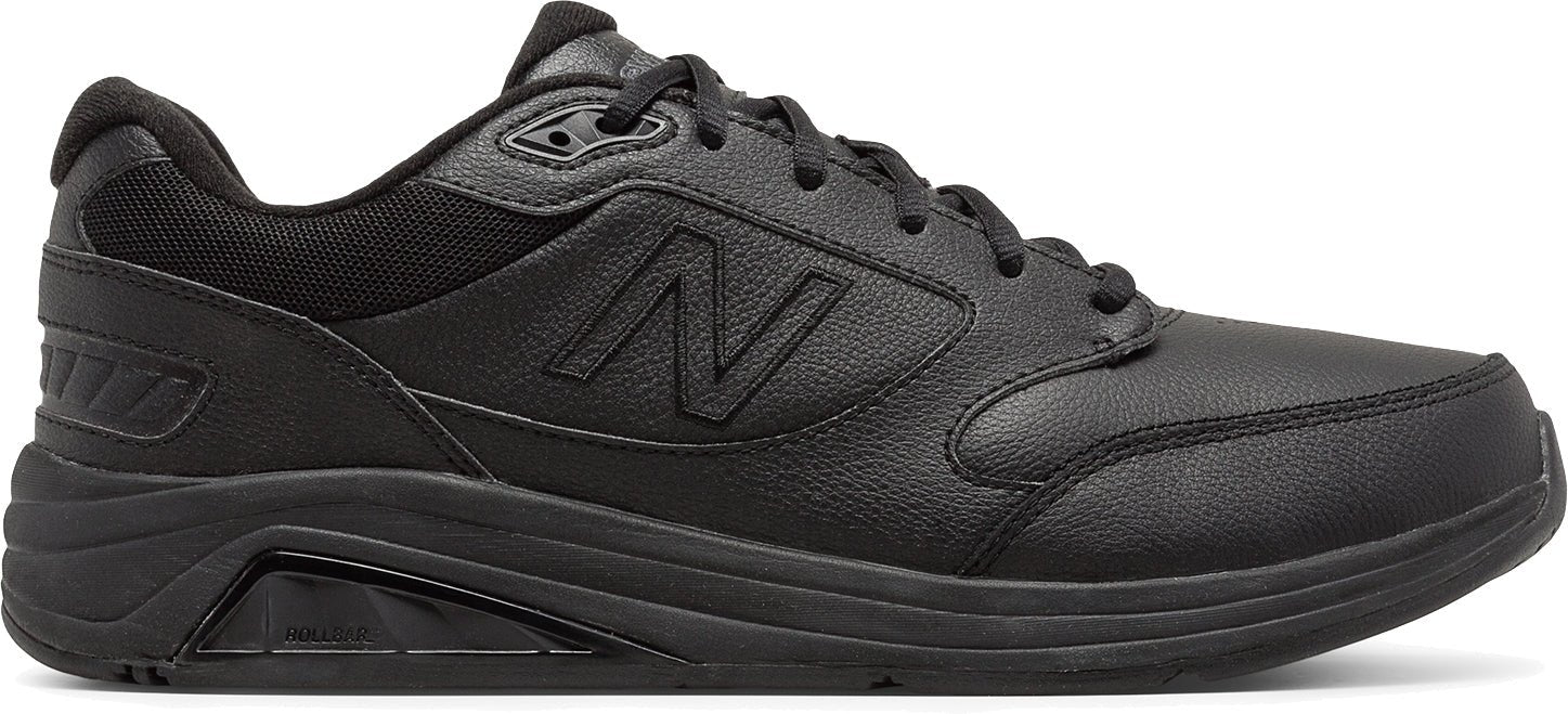 New Balance Men's MW928 Black Lace Motion Control - Grady’s Feet Essentials - New Balance