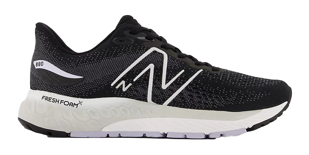 New Balance Women's W880B12 Black Violet Running Shoe - Grady’s Feet Essentials - New Balance