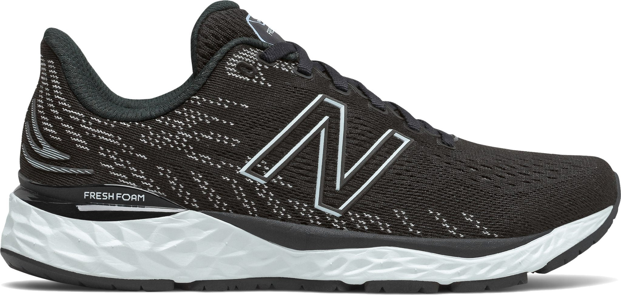 New Balance Women's W880E11 Black Lace Shoe – Grady's Feet Essentials