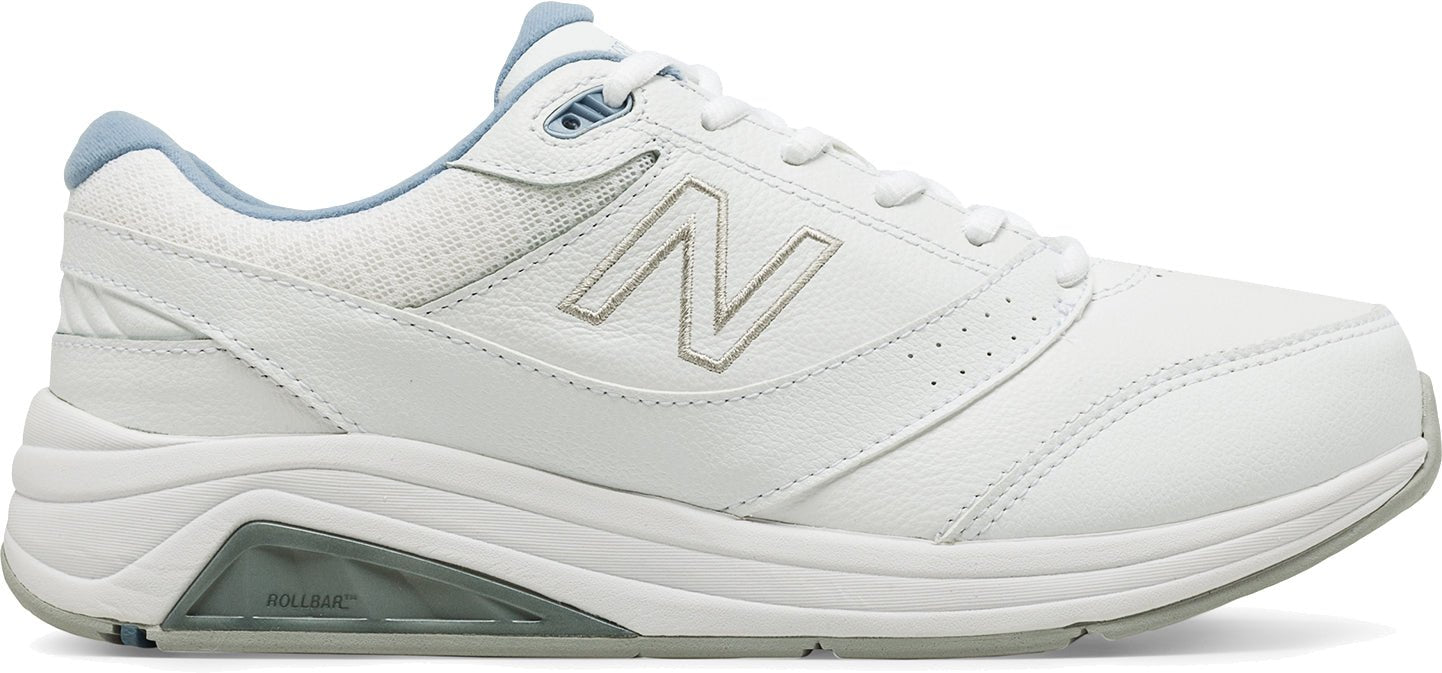 New Balance Women's WW928 White Lace Motion Control Shoe - Grady’s Feet Essentials - New Balance