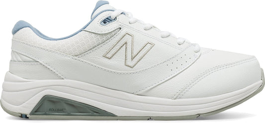 New Balance Women's WW928 White Lace Motion Control Shoe - Grady’s Feet Essentials - New Balance